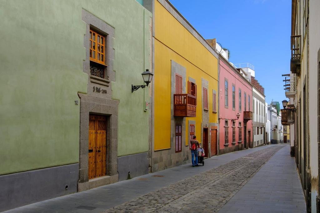 Calle del barrio de Vegueta, en Las Palmas