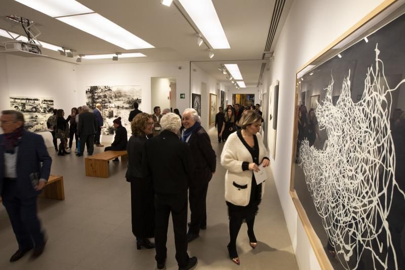 25.01.19. Las Palmas de Gran Canaria. La Fundación Canaria para el Desarrollo de La Pintura, inaugura la exposición   | 25/01/2019 | Fotógrafo: Quique Curbelo