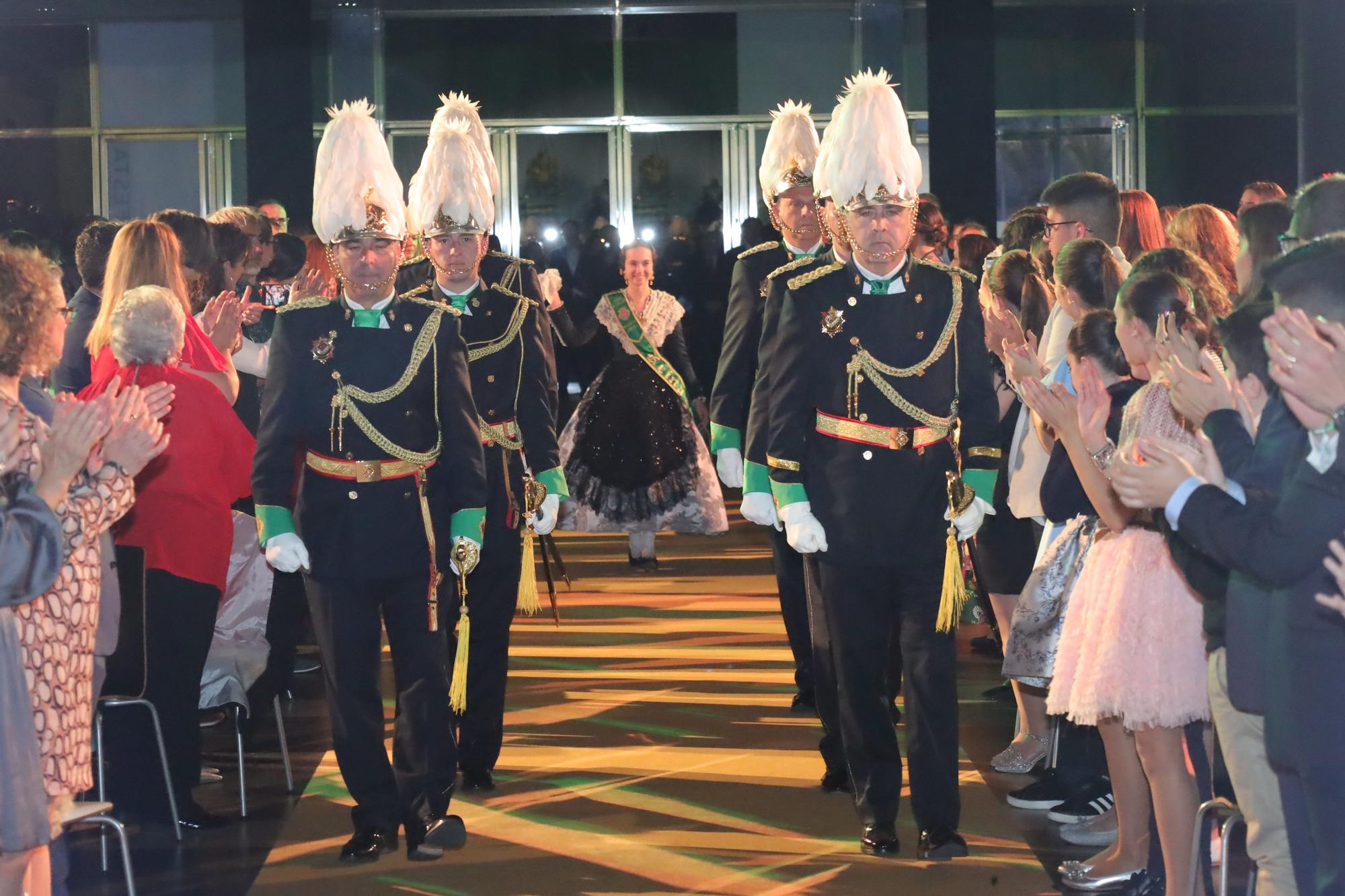 Galania a la reina infantil de las fiestas de la Magdalena