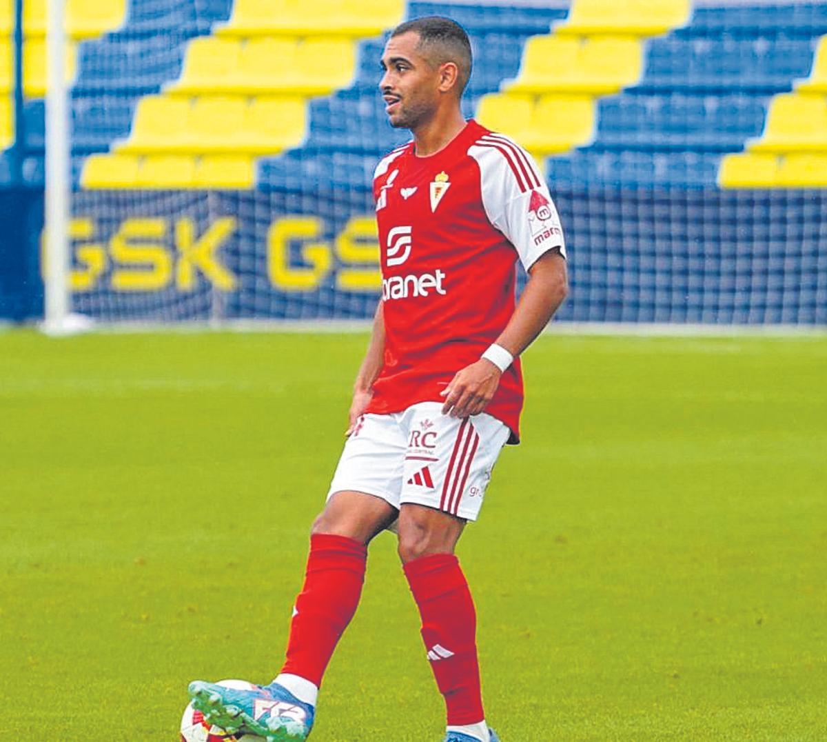 Moha durante un partido esta temporada
