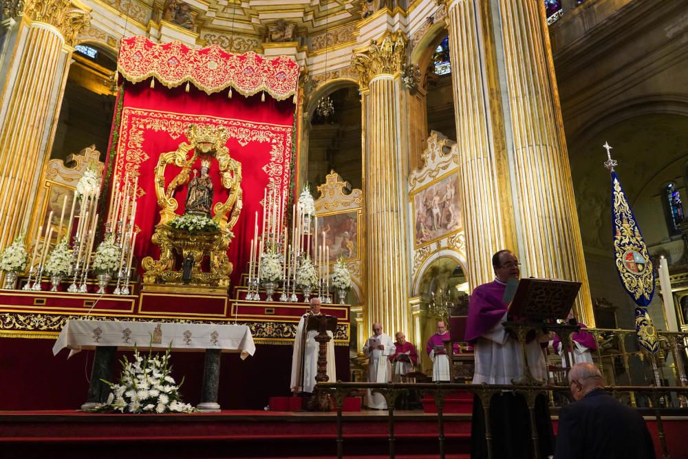 Primer día de la Novena a la Virgen de la Victoria.