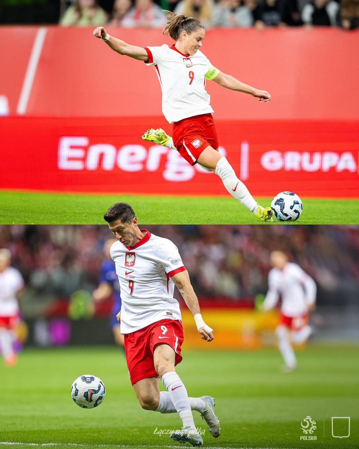 Ewa Pajor con la Selección Polaca