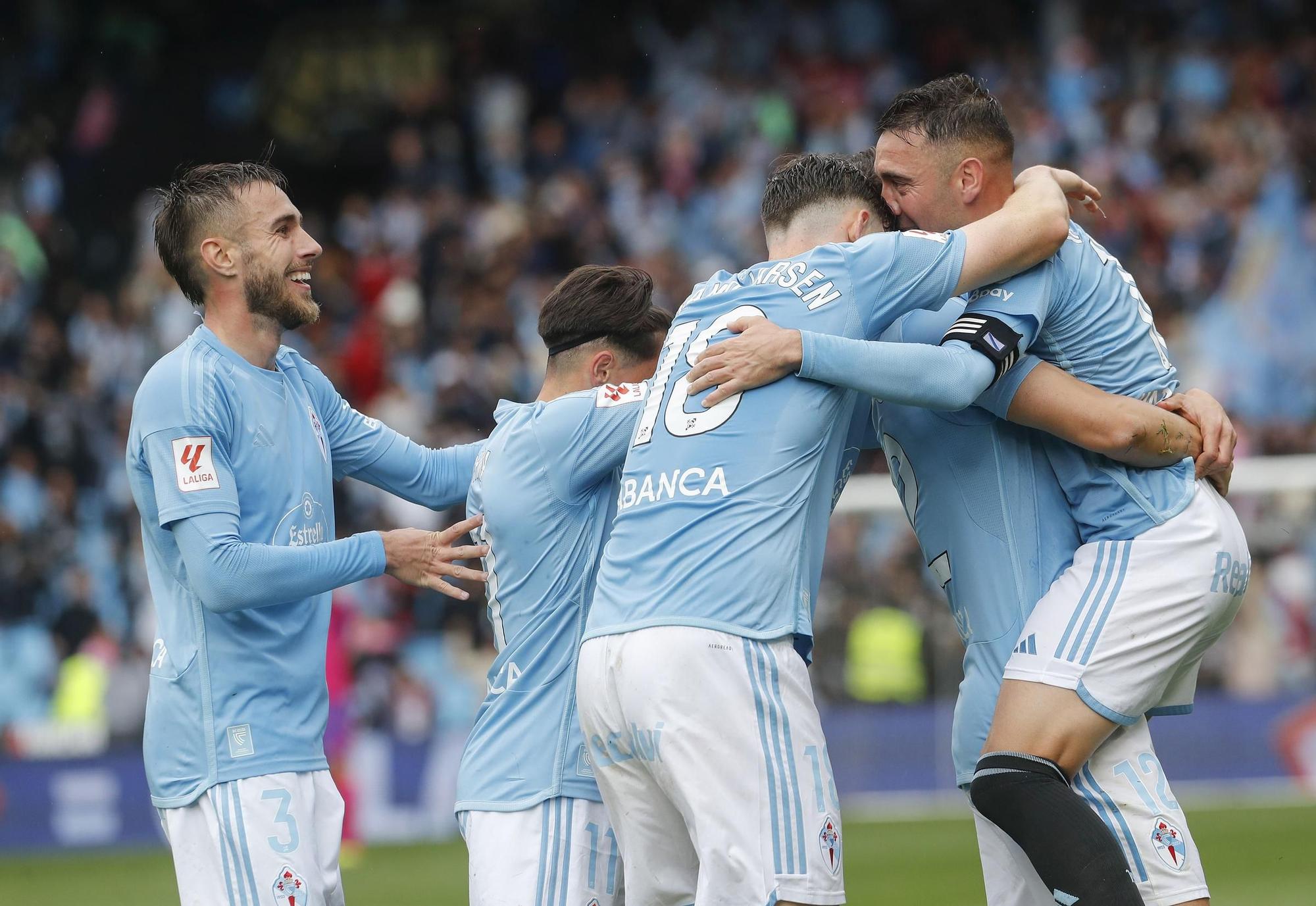 El Celta-Villarreal, en imágenes