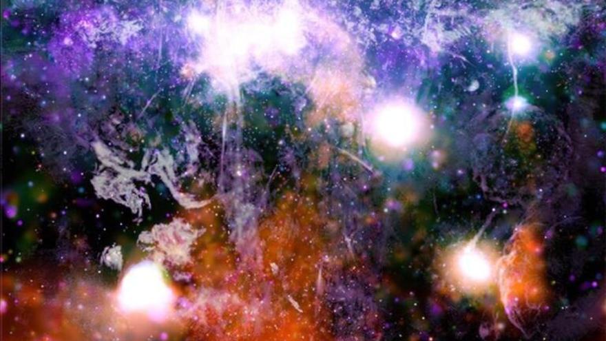 Una obra de arte en el centro de la Vía Láctea gobierna a la galaxia