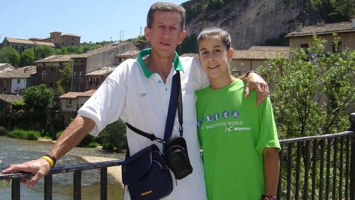 Carolina estaba muy unida a su padre, Gonzalo Marín
