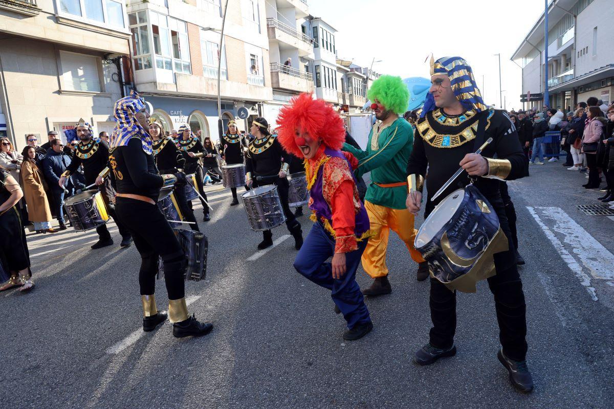 Fotografía do desfile de Entroido en Cambados o ano pasado.