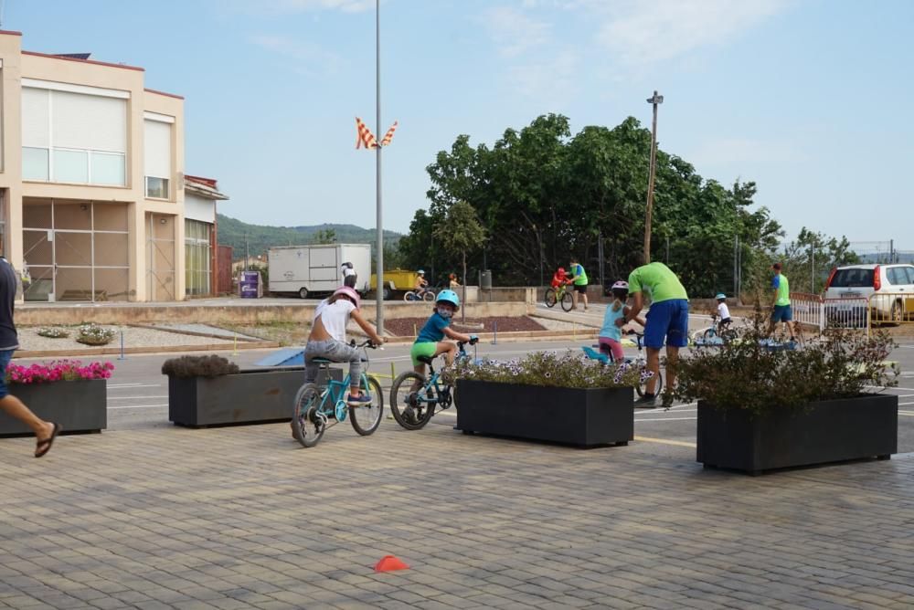 Circuit infantil de bicicletes a càrrec de Dinamic Guie en el marc de la Festa Major de Sant Salvador de Guardiola 2020