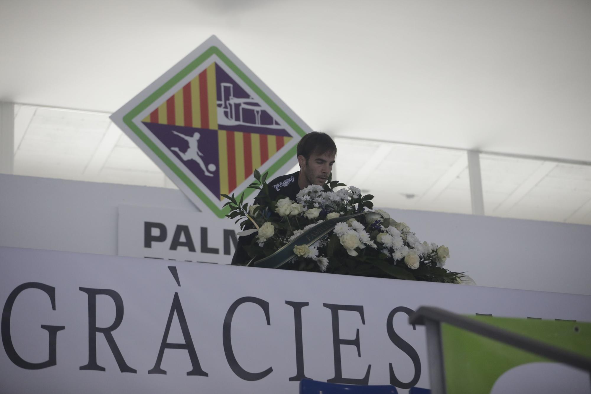 Homenaje del Palma Futsal a Miquel Jaume