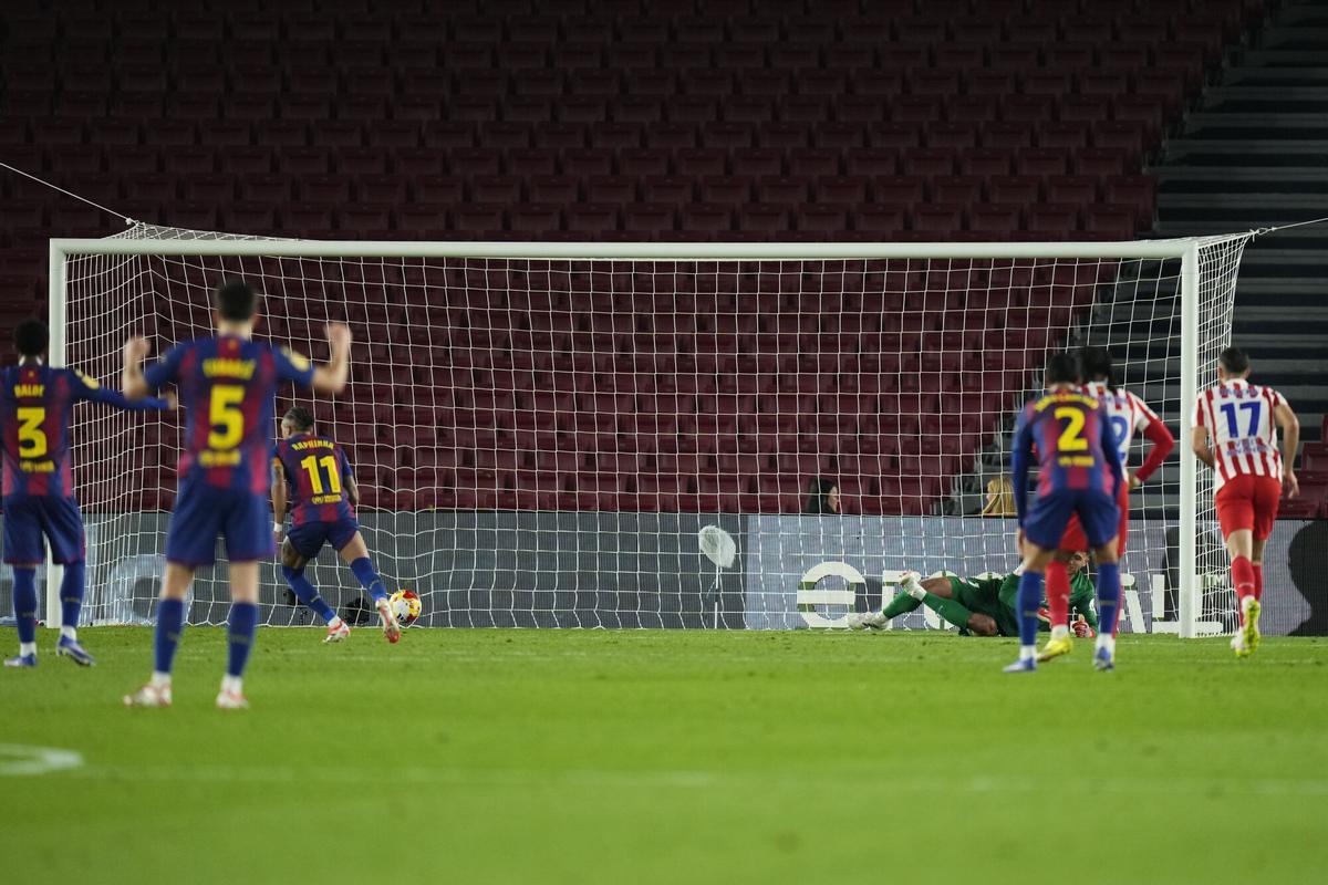Copa del Rey: Barcelona - Atlético de Madrid, en imágenes. Copa del Rey: Barcelona - Atlético de Madrid, en imágenes.