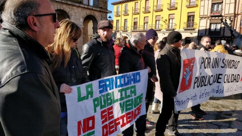 Manifestación en defensa de la Sanidad en Toro