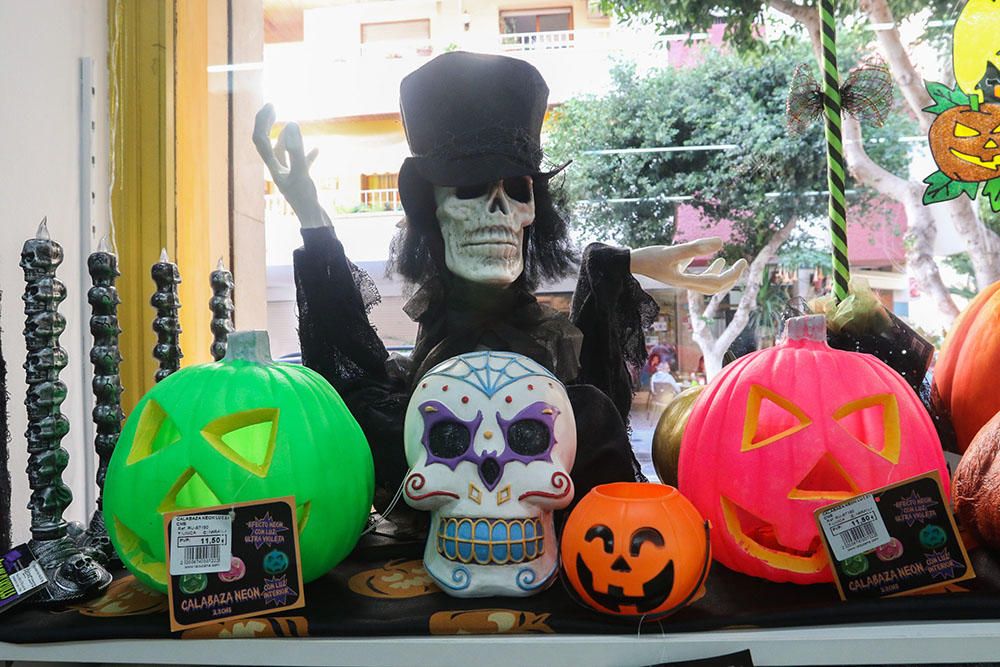 Preparativos de Halloween en Ibiza