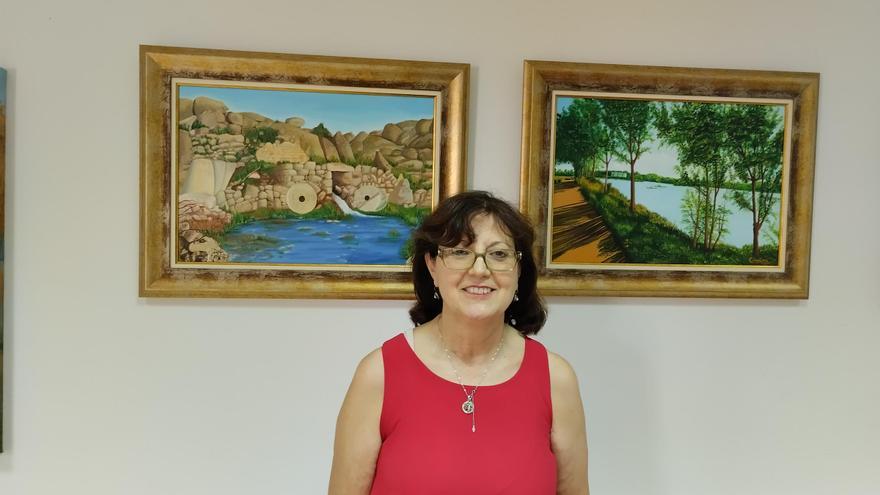 Arte sobre el lienzo entre dos pueblos zamoranos