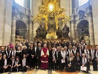 Esparreguera homenatja el  mestre Josep Borràs amb concerts al Vaticà i a Roma