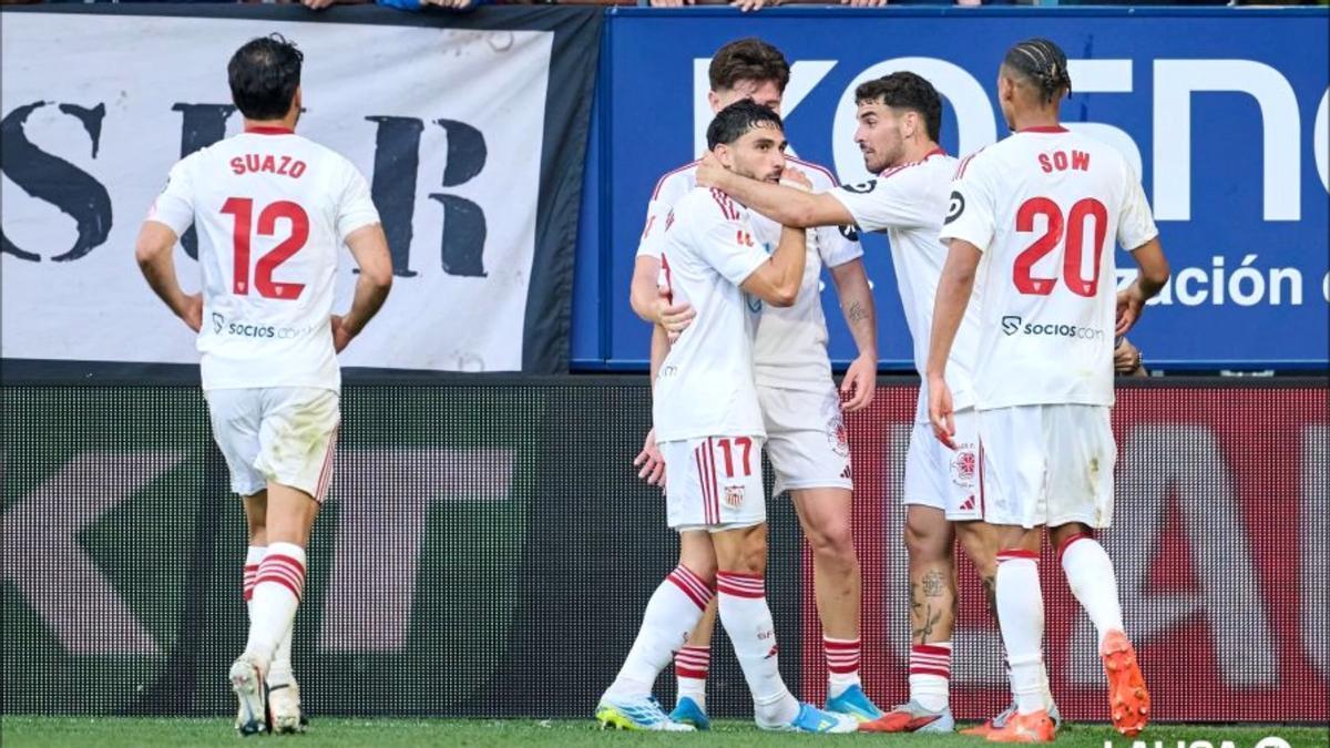 Las mejores imágenes del Osasuna - Sevilla FC