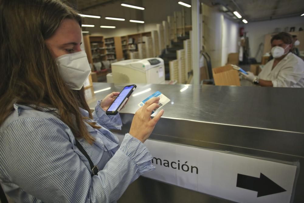 Desescalada en Asturias: La biblioteca de Oviedo reabre sus puertas