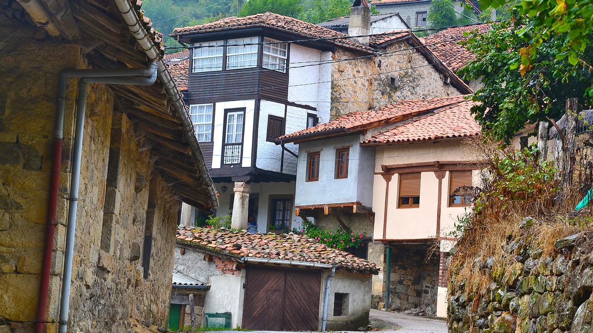 El pueblo casín de Orlé.