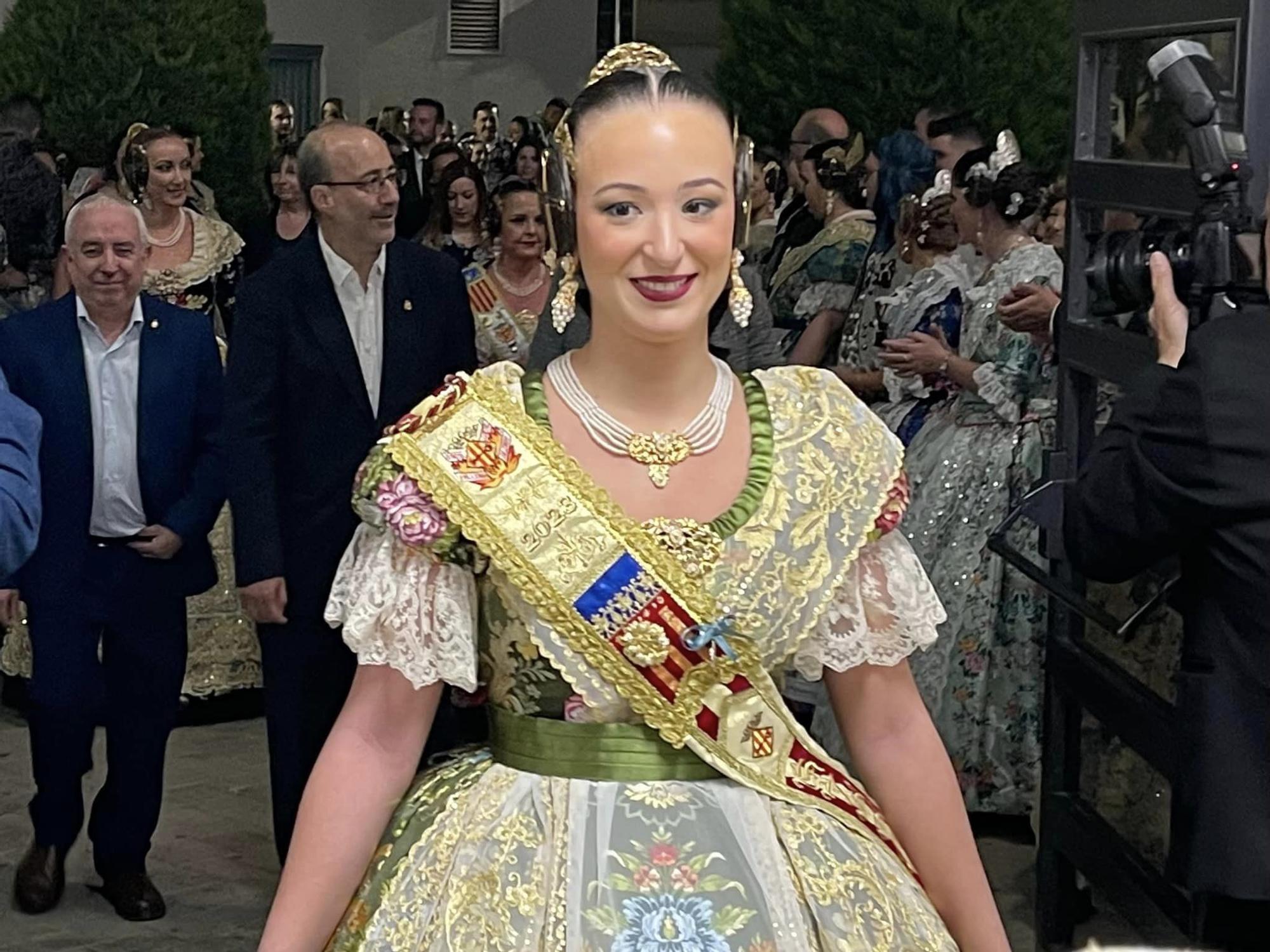 Exaltación de Elena Cebríán como Fallera Mayor de Alzira