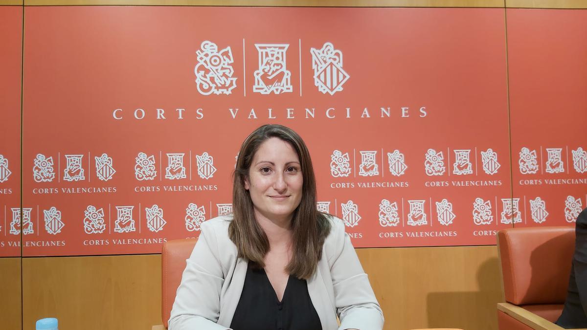 La síndica de Vox en las Cortes Valencianas, la alicantina Ana Vega