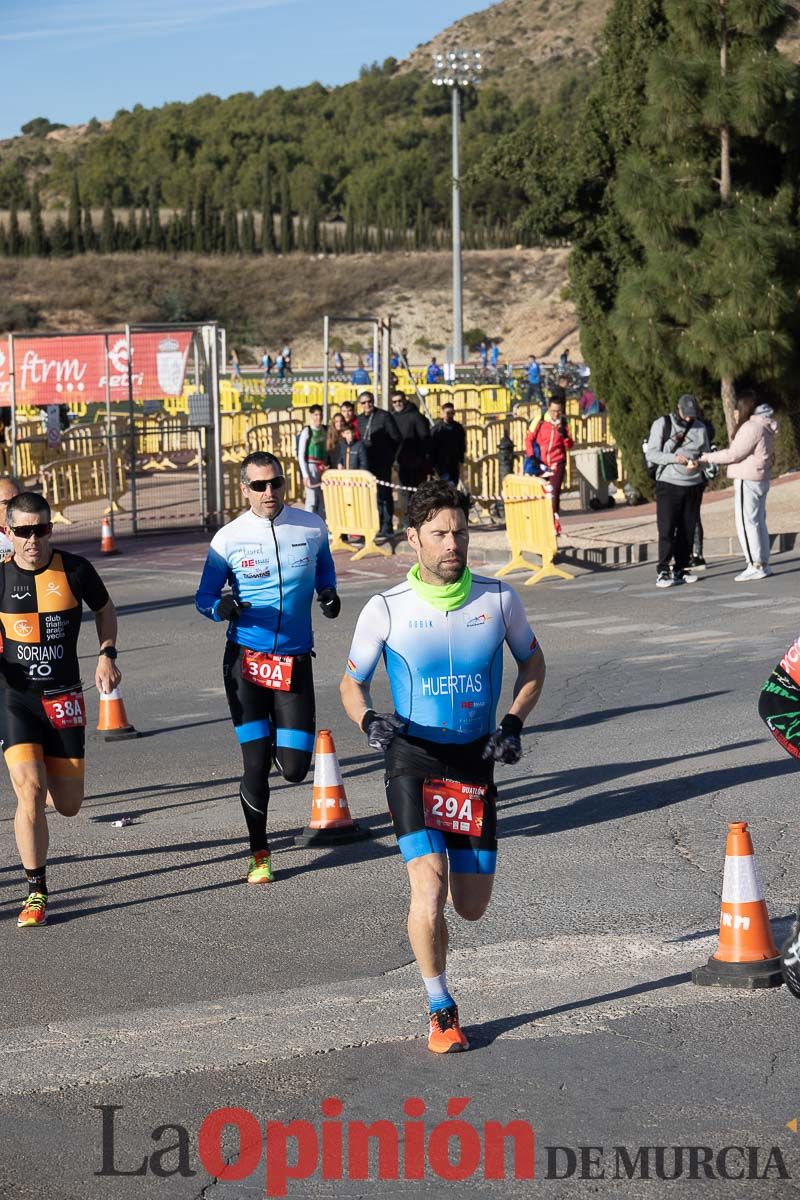 Campeonato Regional de Duatlón por relevos Súper Sprint en Calasparra (carrera a pie)