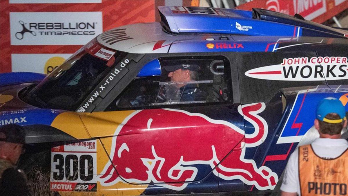 Carlos Sainz, antes de empezar el Dakar 2019