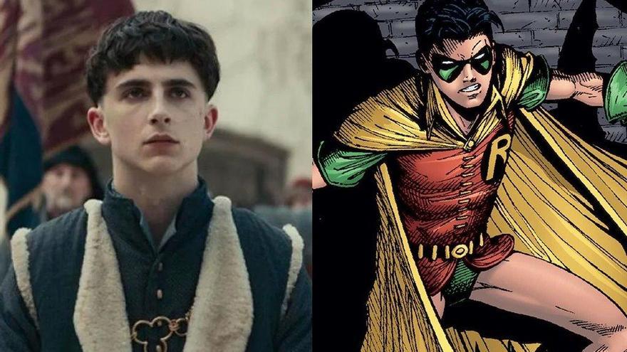 AsÃ­ serÃ­a TimothÃ©e Chalamet como Robin.