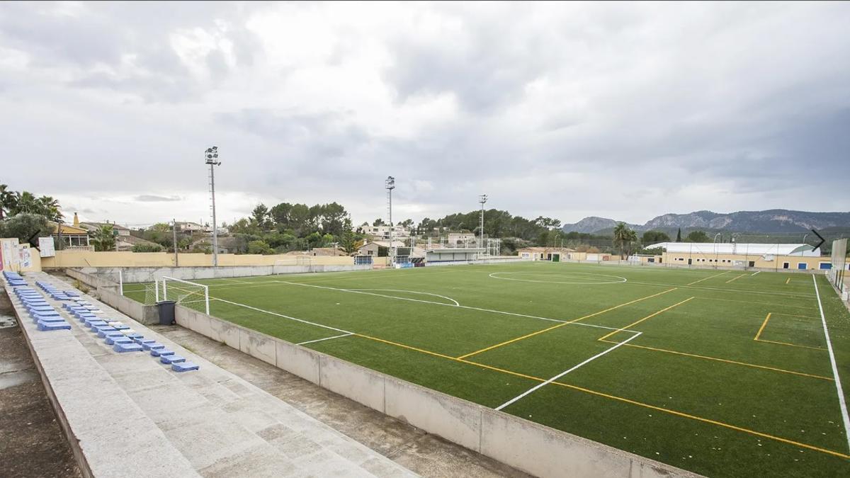 Campo de fútbol Es Mofares, donde milita el CD Calvià.