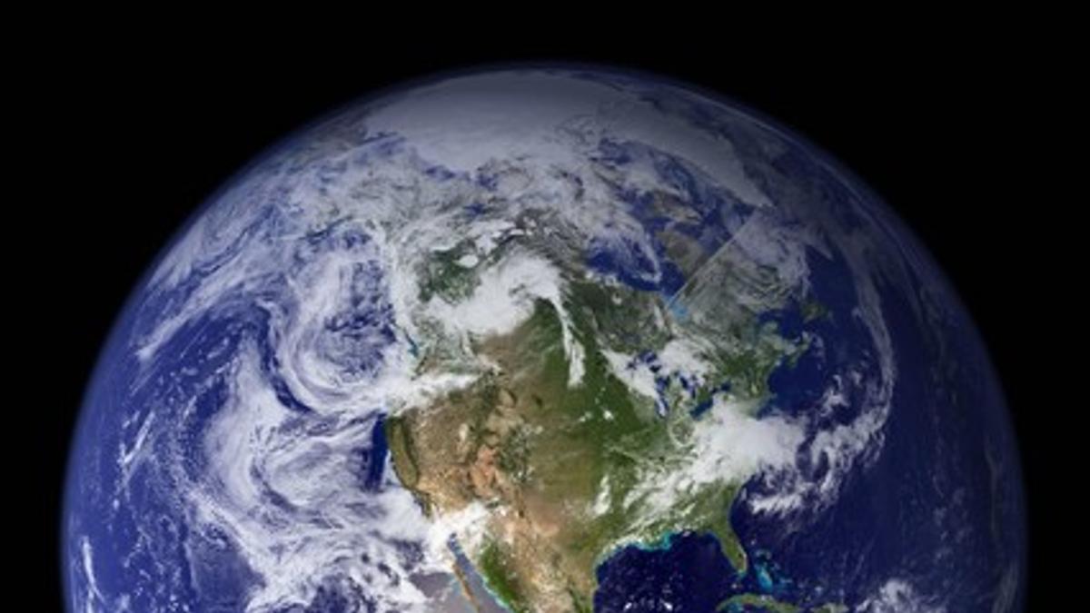 Imagen de la Tierra tomada desde el espacio