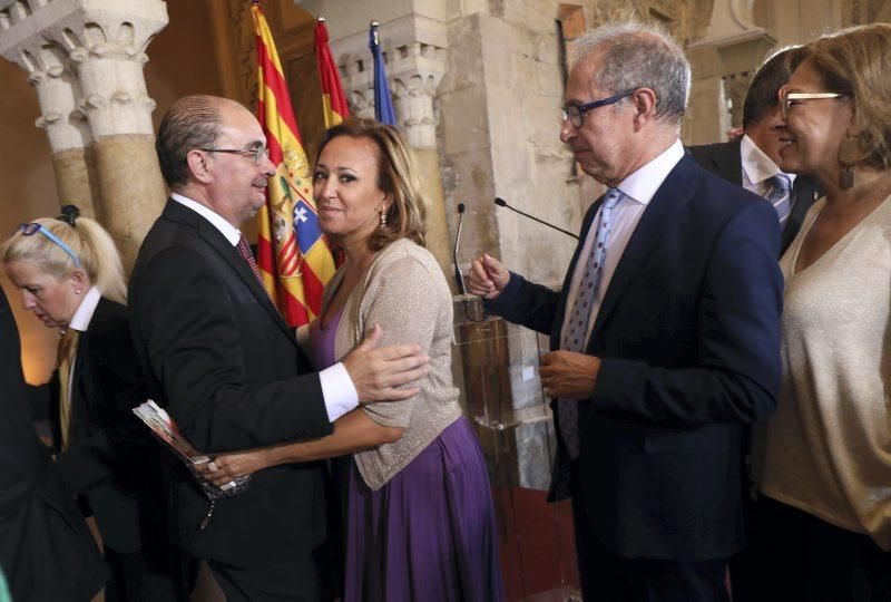 Toma de posesión de Javier Lambán como presidente de Aragón