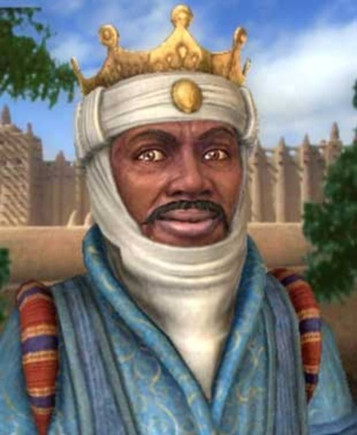 Mansa Musa. El rey del Imperio de Malí en el siglo XIV fue el mayor productor de oro del mundo.