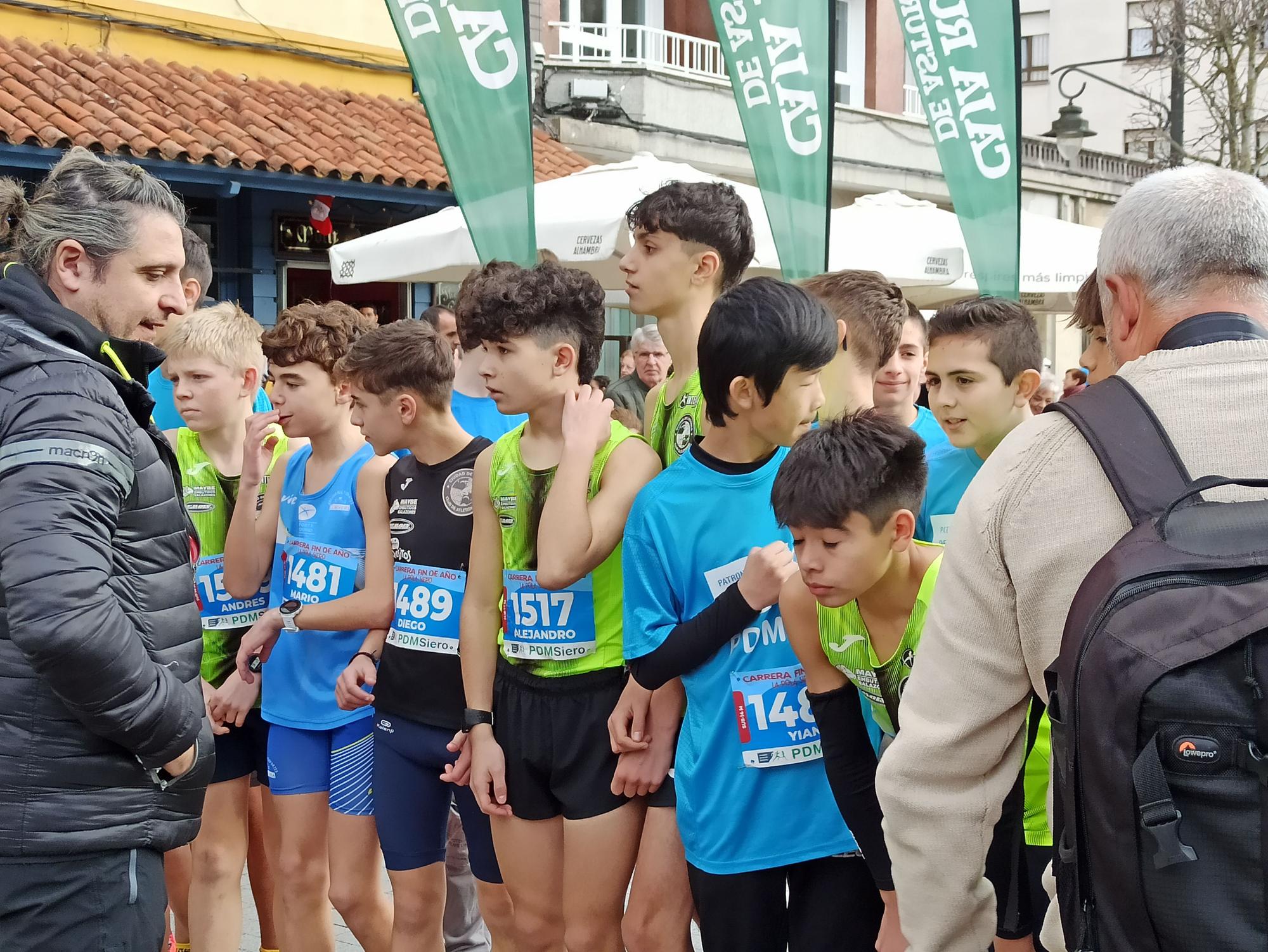 Casi 1.500 participantes disputan la carrera de Fin de Año de Pola de Siero