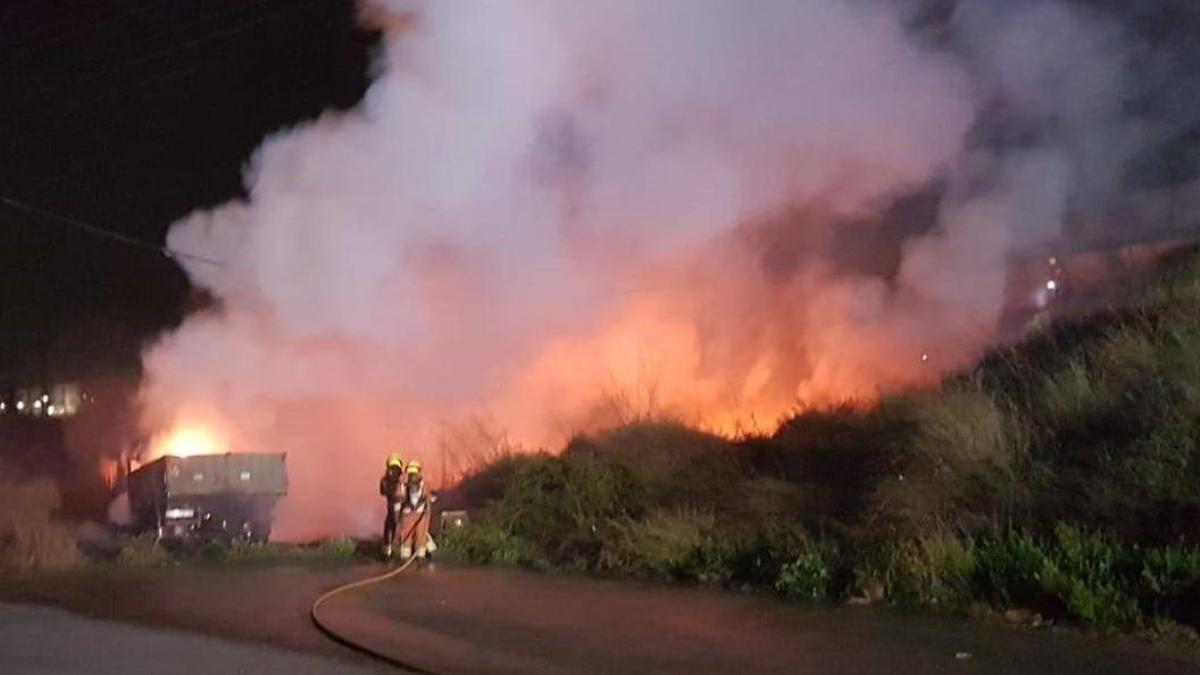 Imagen de archivo de un incendio.