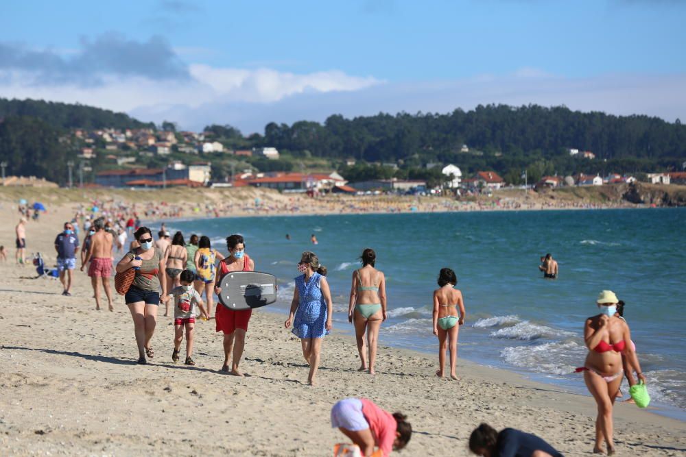 Así vivieron los arousanos el Día de Galicia.