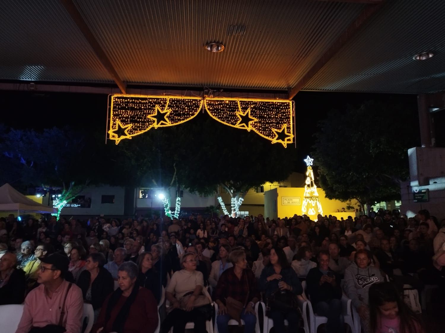 Agüimes enciende sus luces de Navidad