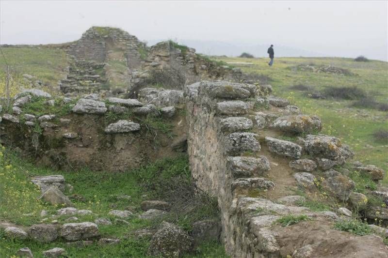 Yacimiento de Ategua, en Santa Cruz