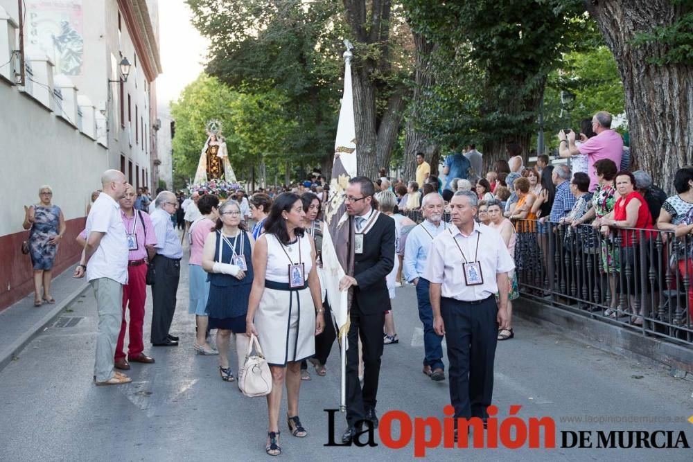 Procesión Virgen del Carmen en Caravaca