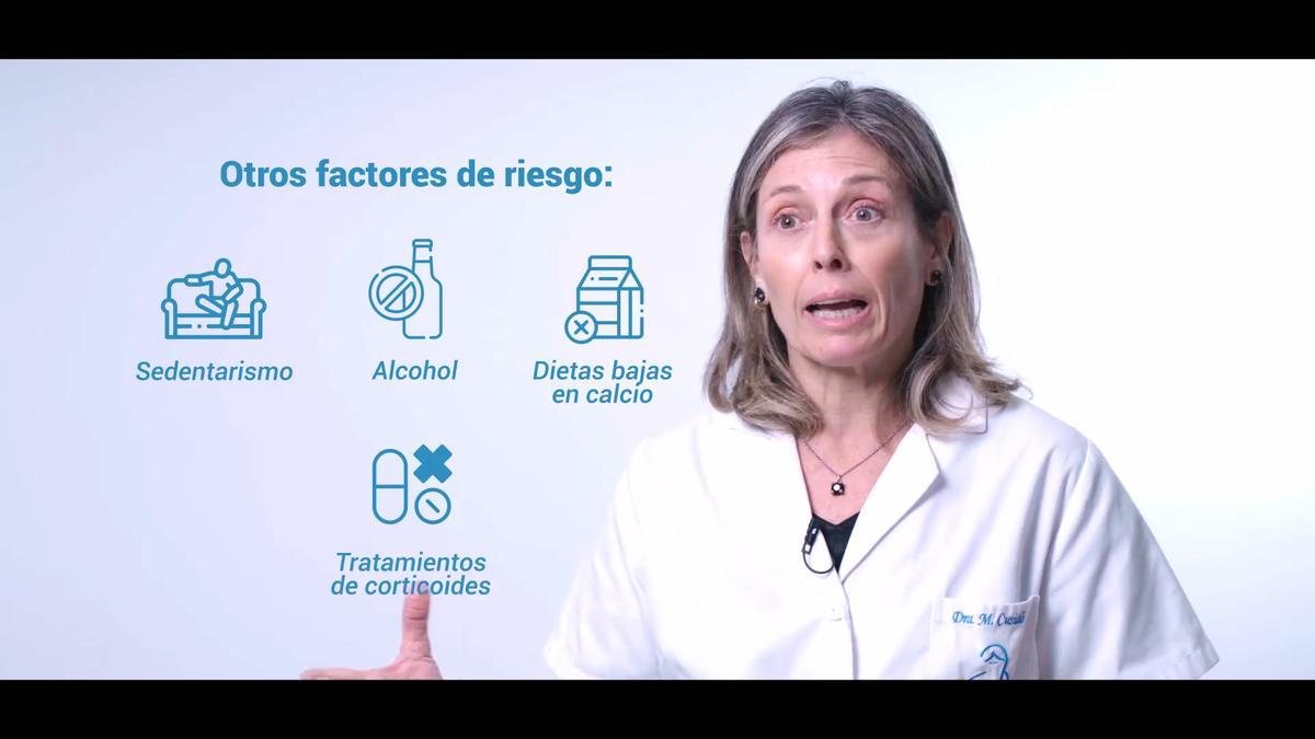 Tengo menopausia, ¿qué riesgo existe de que sufra osteoporosis?