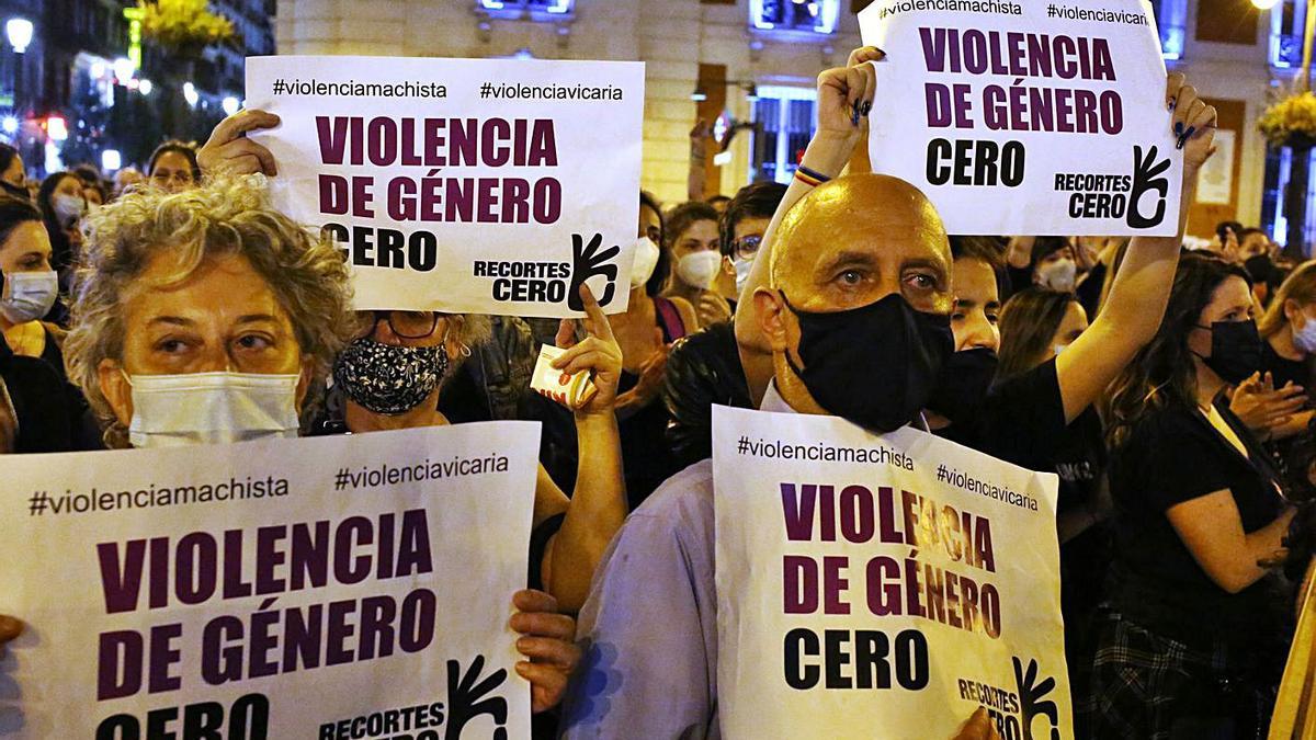 Manifestación contra la violencia de género. |   // CÉZARO DE LUCA