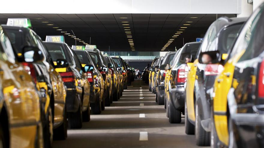 Taxis de Barcelona a l&#039;aeroport.