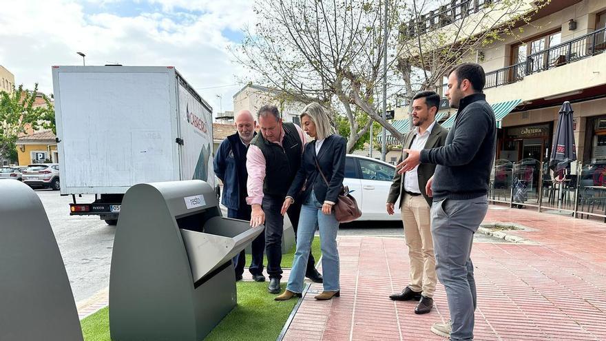 El Campello renueva 23 contenedores soterrados y elimina 15 unidades inoperativas