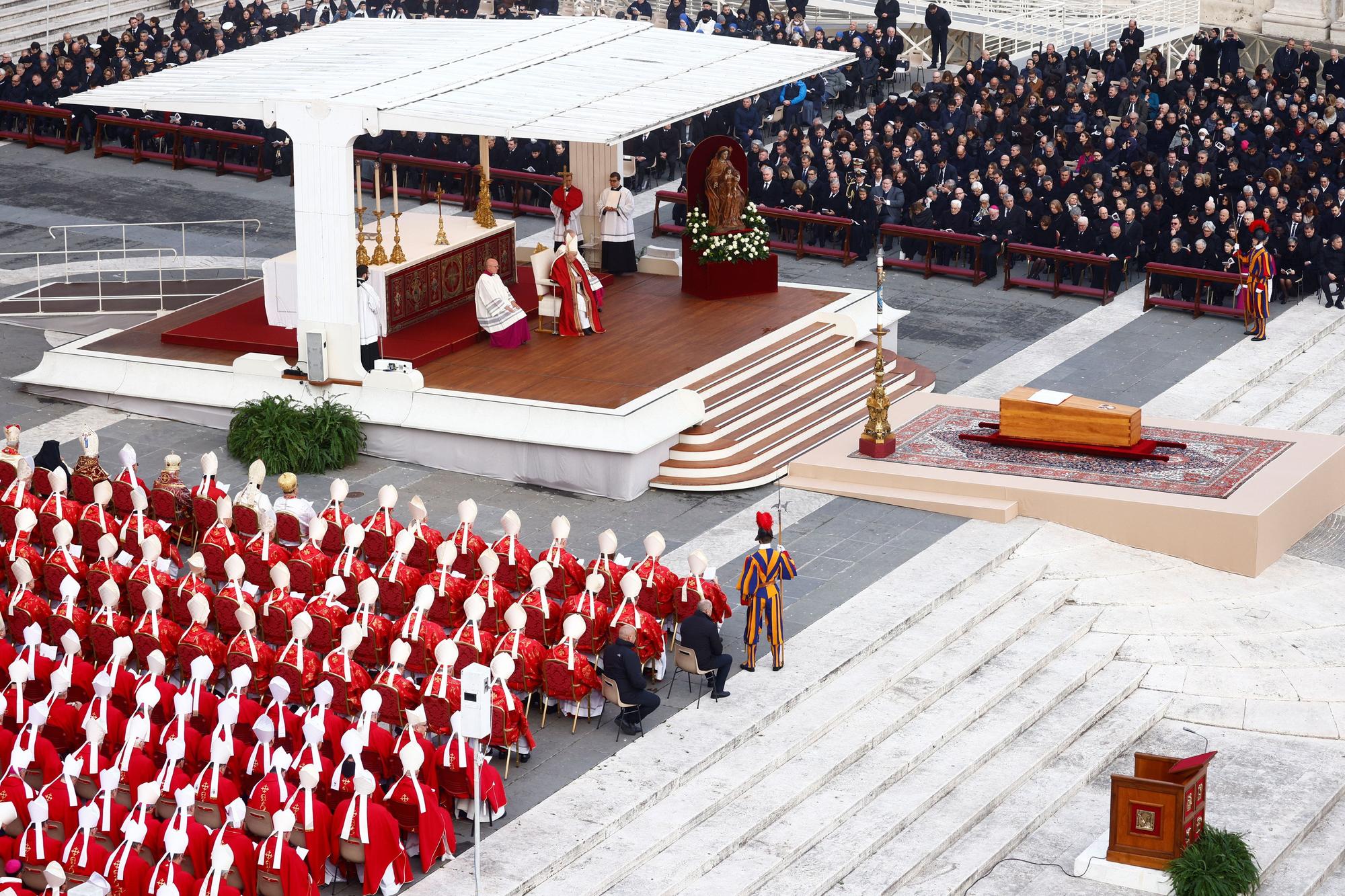 Funeral of former Pope Benedict at the Vatican