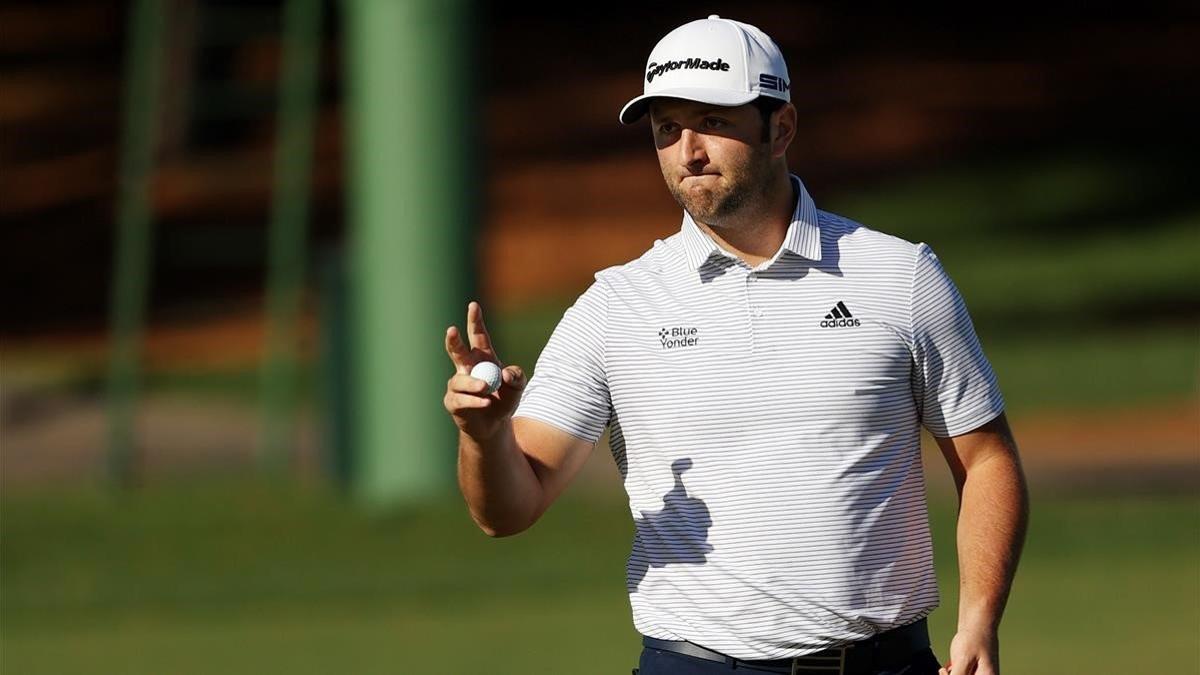 rpaniagua55863482 augusta  georgia   november 13  jon rahm of spain reacts aft201113232736