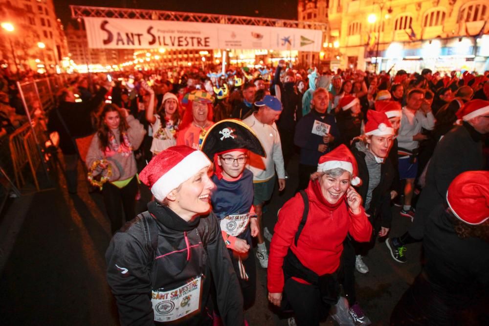 Participantes en la San Silvestre de Valencia