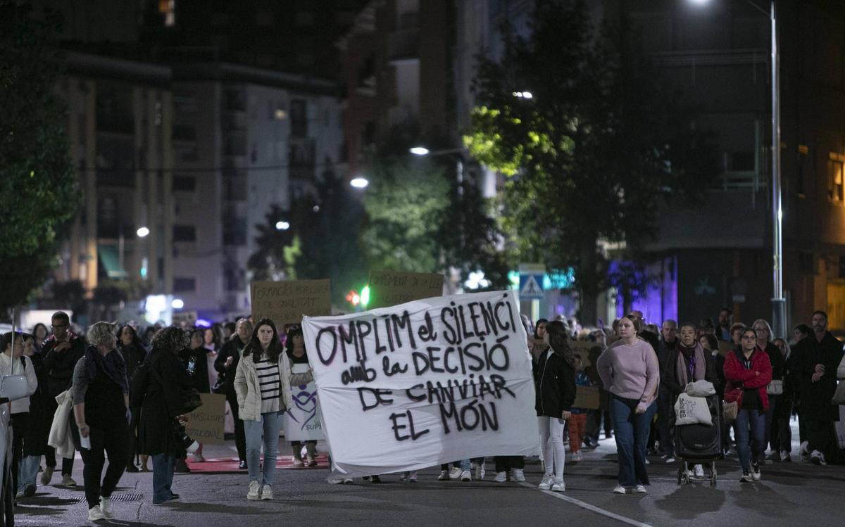 Un momento de la manifestación del año pasado.