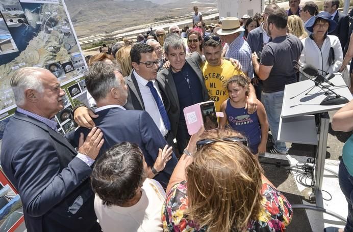 LAS PALMAS DE GRAN CANARIA A 03/07/2017 Apertura al tráfico del último tramo de la primera fase de la carretera de la Aldea. FOTO: J.PÉREZ CURBELO