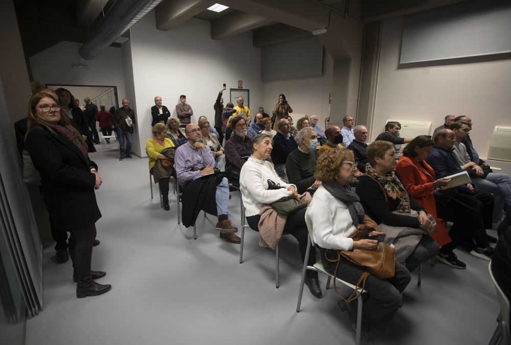 Presentación de la revista Braçal en el futuro Museo Industrial del Port de Sagunt.