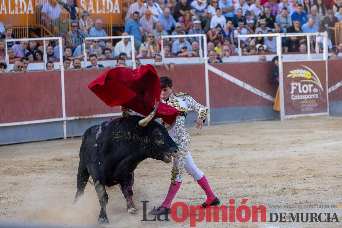 Quinta novillada Feria Taurina del Arroz en Calasparra (Marcos Linares, Diego Bastos y Tristán Barroso)