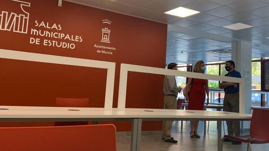 Las nueve salas de estudio de Murcia abrirán el lunes en horario de mañana y tarde