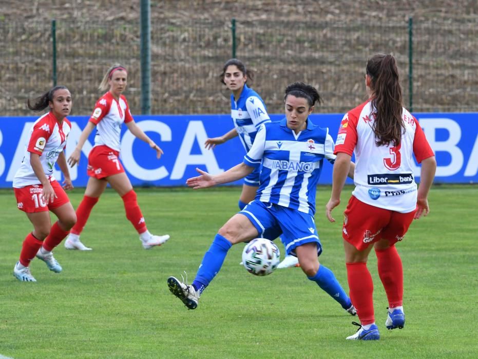 El Dépor Abanca pierde 1-2 ante el Santa Teresa