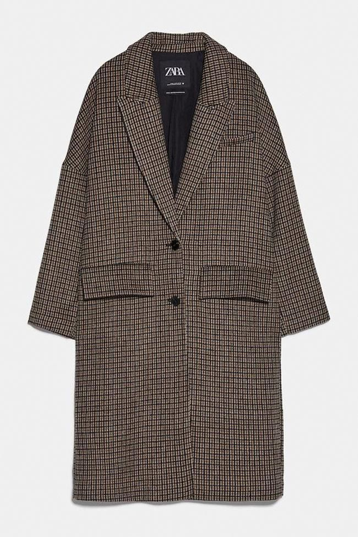 Abrigo masculino, de Zara