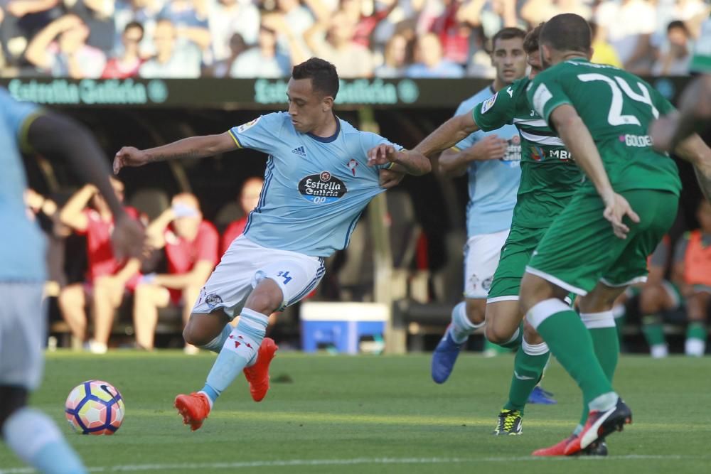 El Celta - Getafe, en dos fotos - El equipo vigués cae por la mínima ante un debutante Primera y firma un amargo estreno de temporada